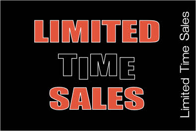 Limited time sales
